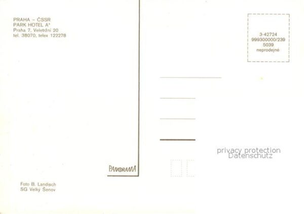 Praha Prahy Prague Park Hotel A – Bild 2