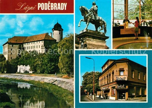 Lazne Podebrady Hubert Hotel Denkmal