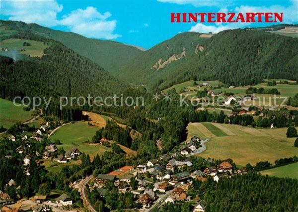 Hinterzarten Fliegeraufnahme