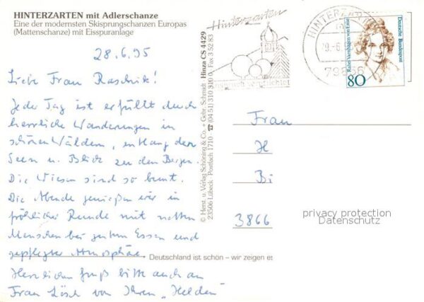 Hinterzarten Fliegeraufnahme Skisprungschanze – Bild 2