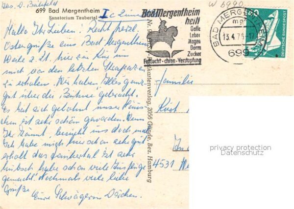 Bad Mergentheim Sanatorium Taubertal – Bild 2