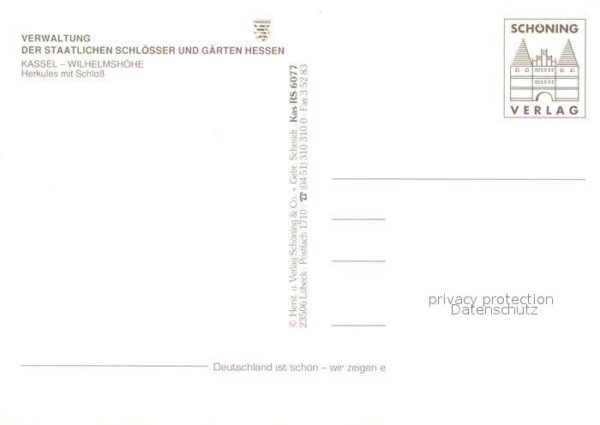 Kassel Wilhelmshöhe Herkules Schloss – Bild 2