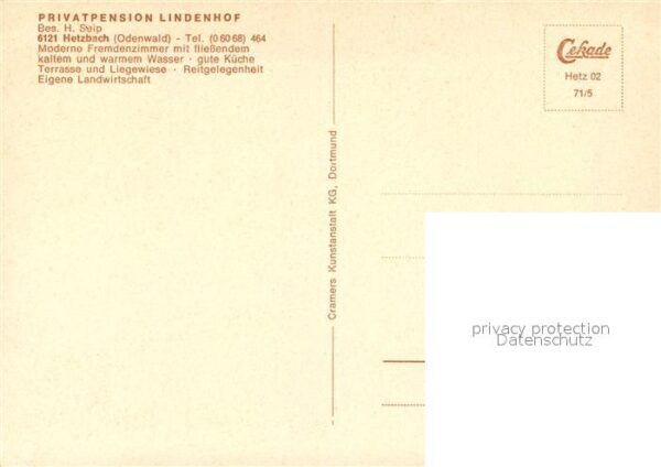 Hetzbach Privatpension Lindenhof – Bild 2