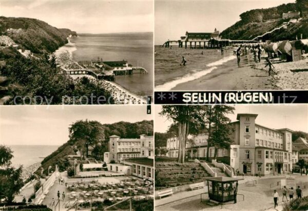 Sellin Ruegen Seebrücke Freilichtbühnenterrasse