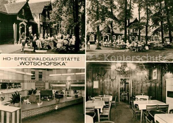 Luebbenau Spreewald Spreewaldgaststätte Wotschofska