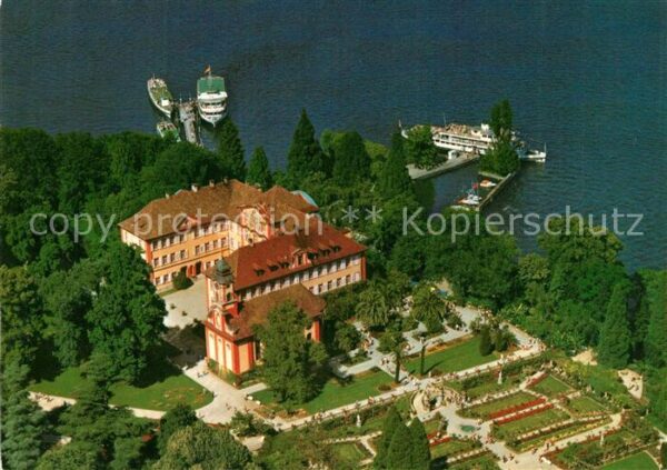 Mainau Schloss Kirche Rosengarten