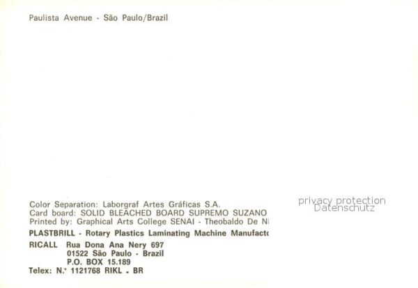 São Paulo Paulista Avenue – Bild 2