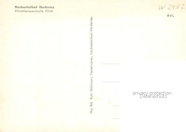 Norderney Nordseebad Klimatherapeutische Klinik – Bild 2