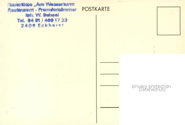 Eckhorst Gaststätte Am Wasserturm – Bild 2
