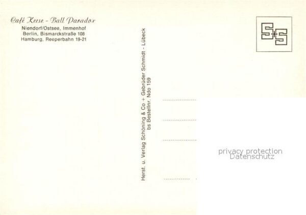 Niendorf Ostseebad Cafe Keese Ball Paradox – Bild 2