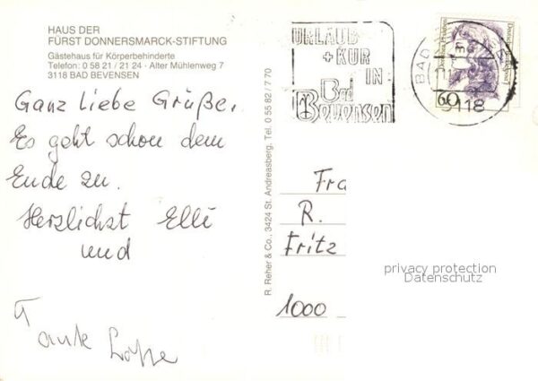 Bad Bevensen Haus der Fürst Donnersmarck-Stiftung – Bild 2