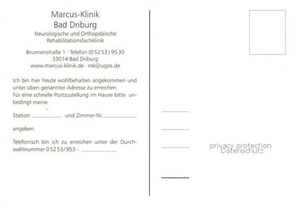 Bad Driburg Marcus-Klinik – Bild 2