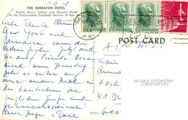 Puerto Rico USA San Jose Sheraton Hotel – Bild 2