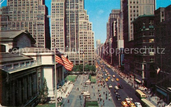New York City Fifth Avenue Library