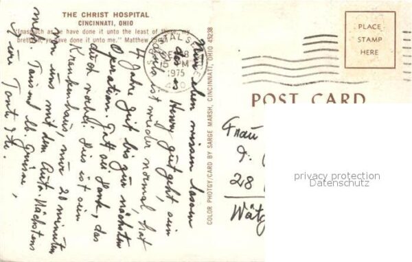 Cincinnati Ohio Christ Hospital – Bild 2
