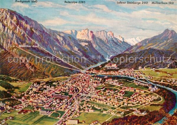 Bad Reichenhall Predigtstuhl Loferer Steinberge Müllner