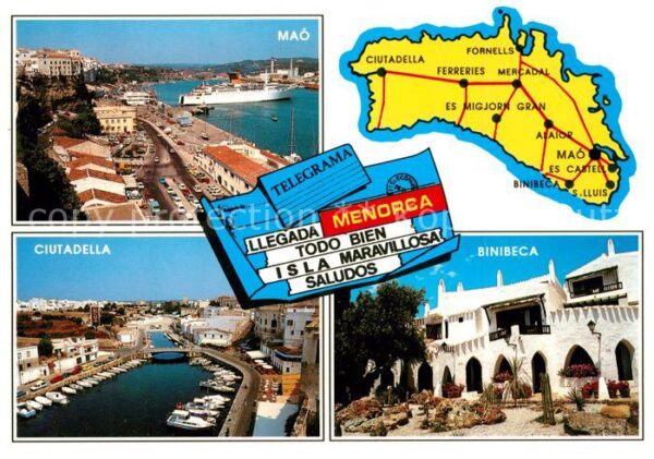 Menorca Mao Ciutadella Binibeca