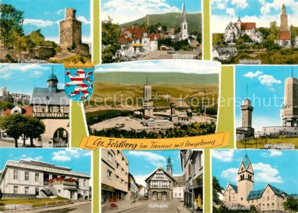 Grosser Feldberg Taunus Falkenstein Eppstein Kronberg Königstei