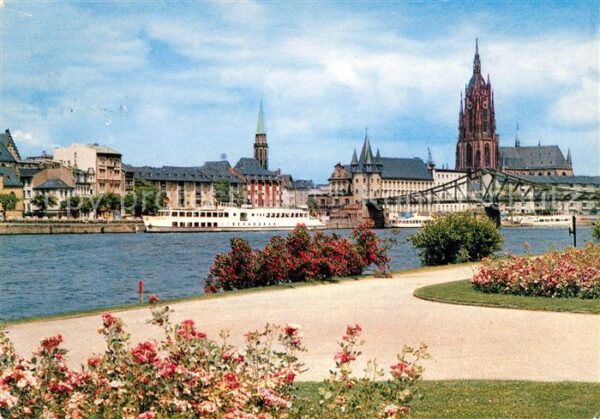 Frankfurt Main Mainpanorama Dom