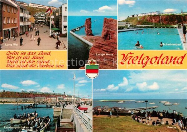 Helgoland Lung Wai Schwimmbad Landungsbrücken Ree