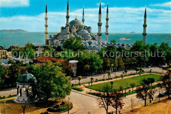 Istanbul Constantinopel Blaue Moschee