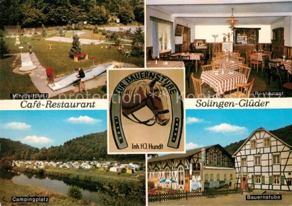Glueder Solingen Cafe Restaurant Zur Bauernstube Minigol