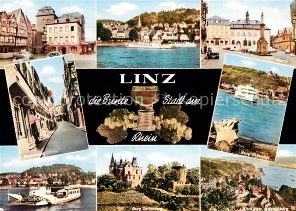 Linz Rhein Burgplatz Markt Rheinstraße Burg Ockenf