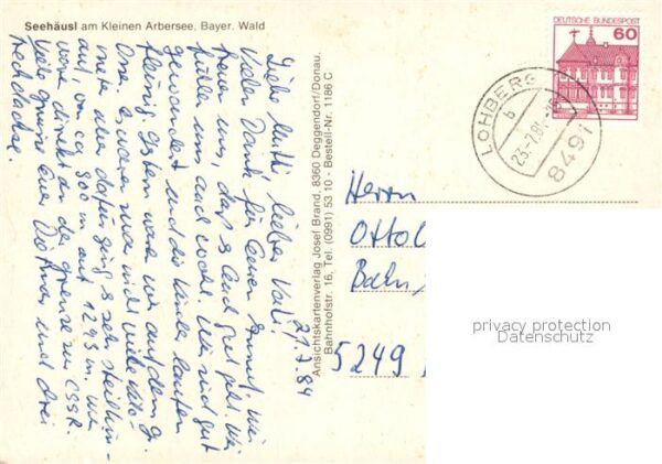 Lohberg Lam Seehäusl Kleiner Arbersee – Bild 2