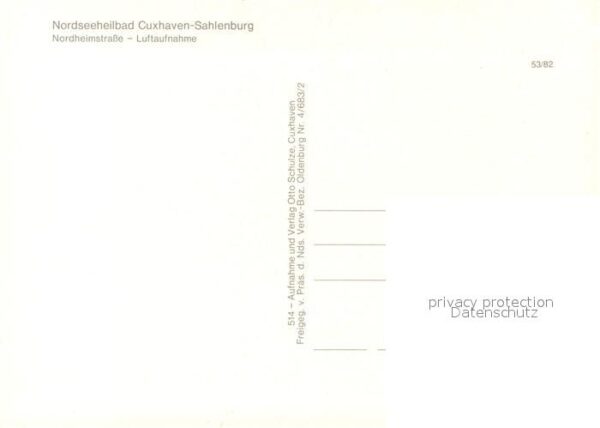 Sahlenburg Fliegeraufnahme Nordheimstraße – Bild 2