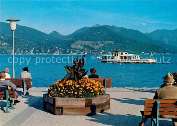 Bad Wiessee Strandpromenade Tegernsee