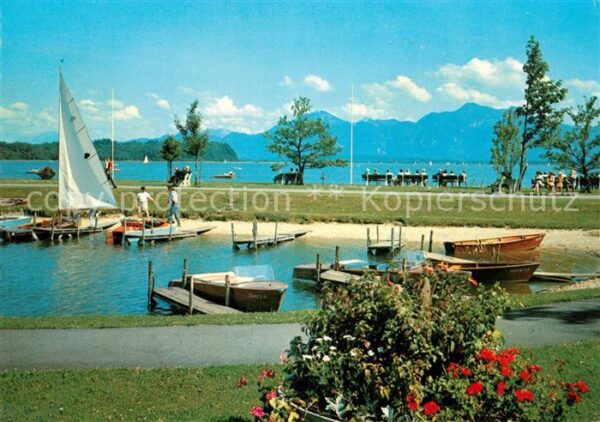 Chiemsee Promenade Hochgern Hochfelln