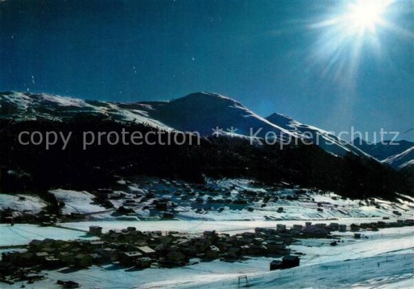 Livigno Winterpanorama