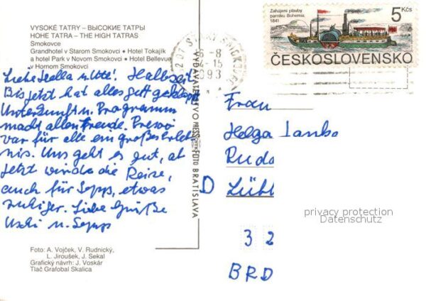 Smokovce Grandhotel Bellevue – Bild 2