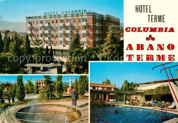 Abano Terme Hotel Columbia Terme Schwimmbad