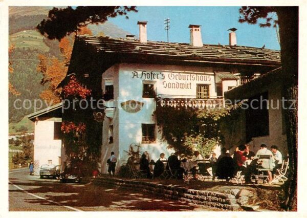 Passeier Der Sandwirt Geburtshaus Andreas Hofer