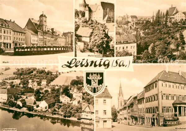 Leisnig Markt Malerwinkel Fischendorf Kirchstra