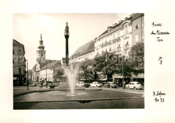 Graz Steiermark Eisernes Tor Künstler Defner