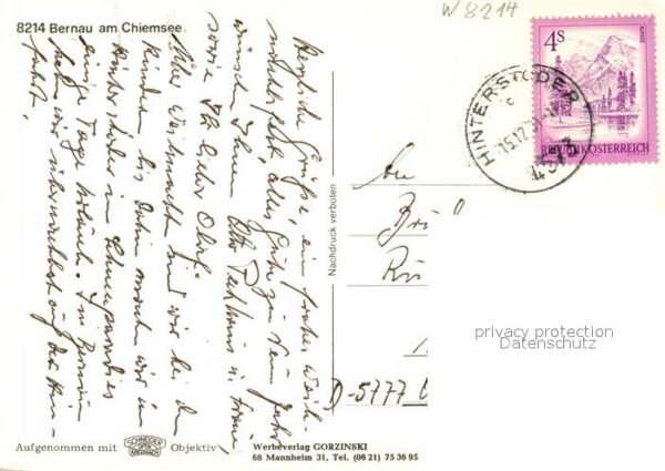 Bernau Chiemsee Rathaus Pferdekutsche – Bild 2