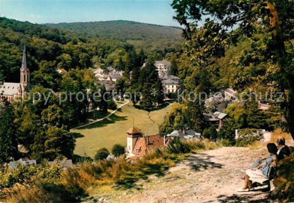 Schlangenbad Taunus Panorama