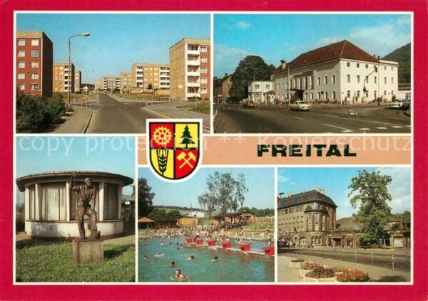 Freital Straße der Deutsch Sowjetischen Freunds