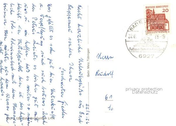 Rappenau Bad Kraichgau Sanatorium Schlosskurheim – Bild 2