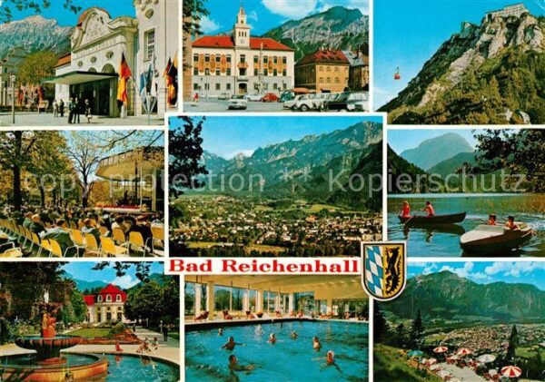 Bad Reichenhall Kurhaus Rathausplatz Predigtstuhl Kurko