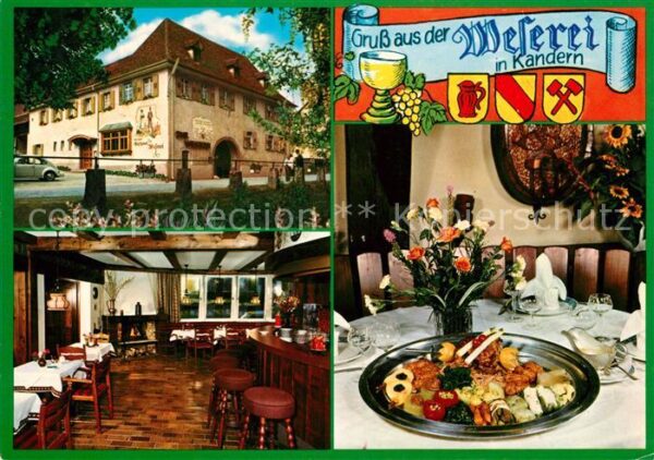 Kandern Historisches Gasthaus zur Weserei