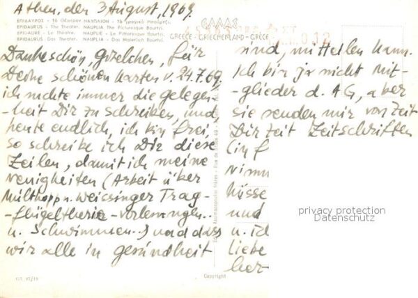 Epidauros Fliegeraufnahme Theater – Bild 2