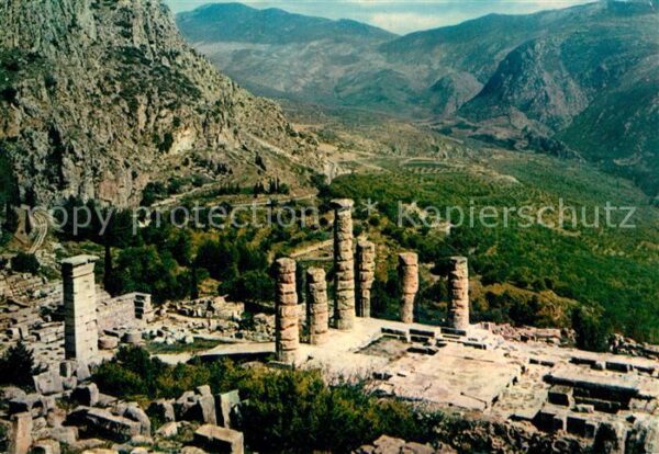 Delphi Großer Apollo Tempel