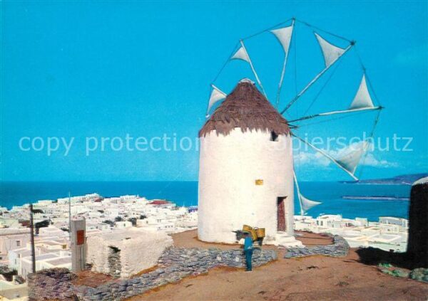 Mykonos Windmühle