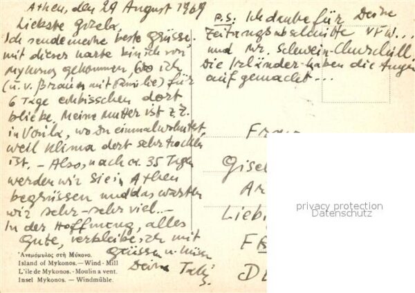 Mykonos Windmühle – Bild 2