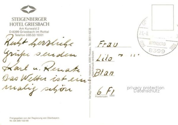 Griesbach Rottal Hotel Steigenberger Fliegeraufnahme – Bild 2