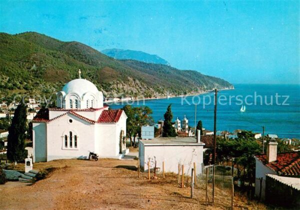 Griechenland Greece Limni Evias Kirche