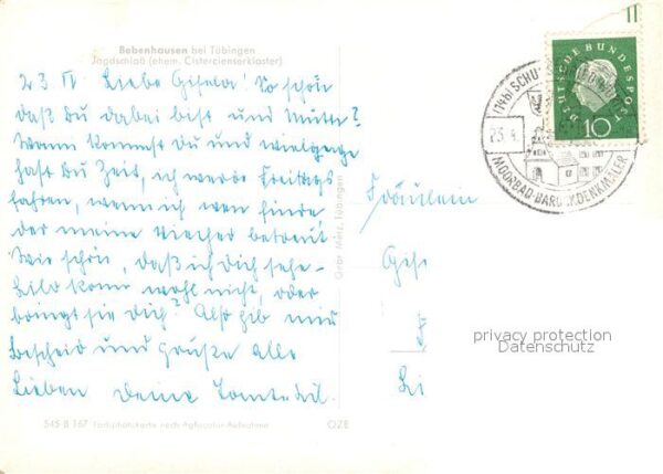Bebenhausen Tuebingen Jagdschloss Cisterzienserkloster – Bild 2